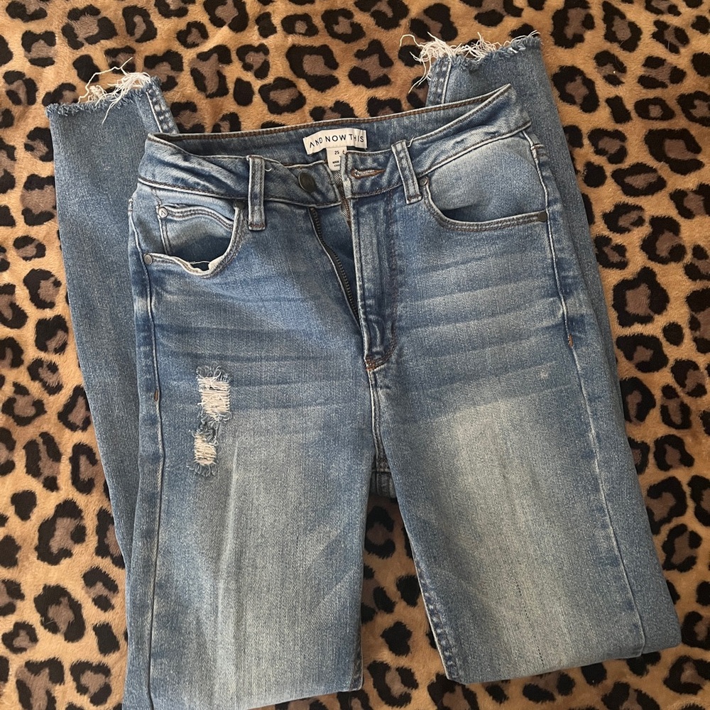 And now this Stylish Blue Distressed Jeans